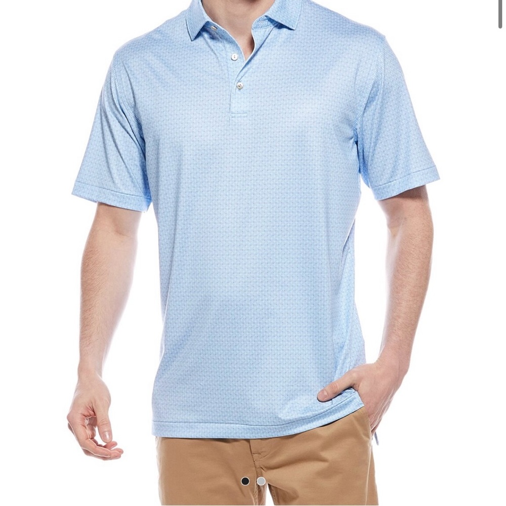 Peter Millar Sky Blue Polo Shirt